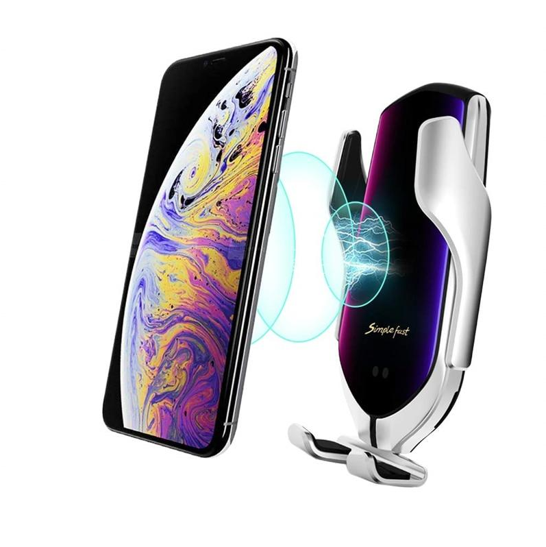 Automatische Telefoonhouder met Draadloze Oplader – GripCharge