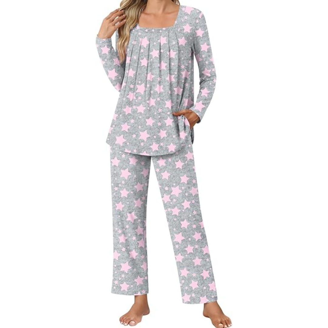 Comfy 2-Delige Lounge Pyjama met Zakken - Laetitia