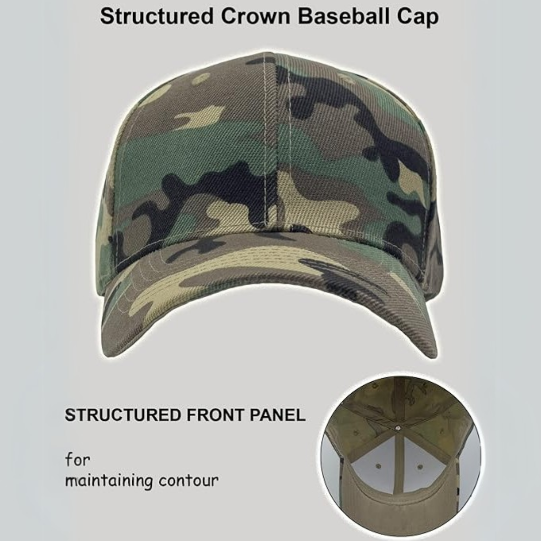 Gestructureerde Verstelbare Baseball Cap - Alex