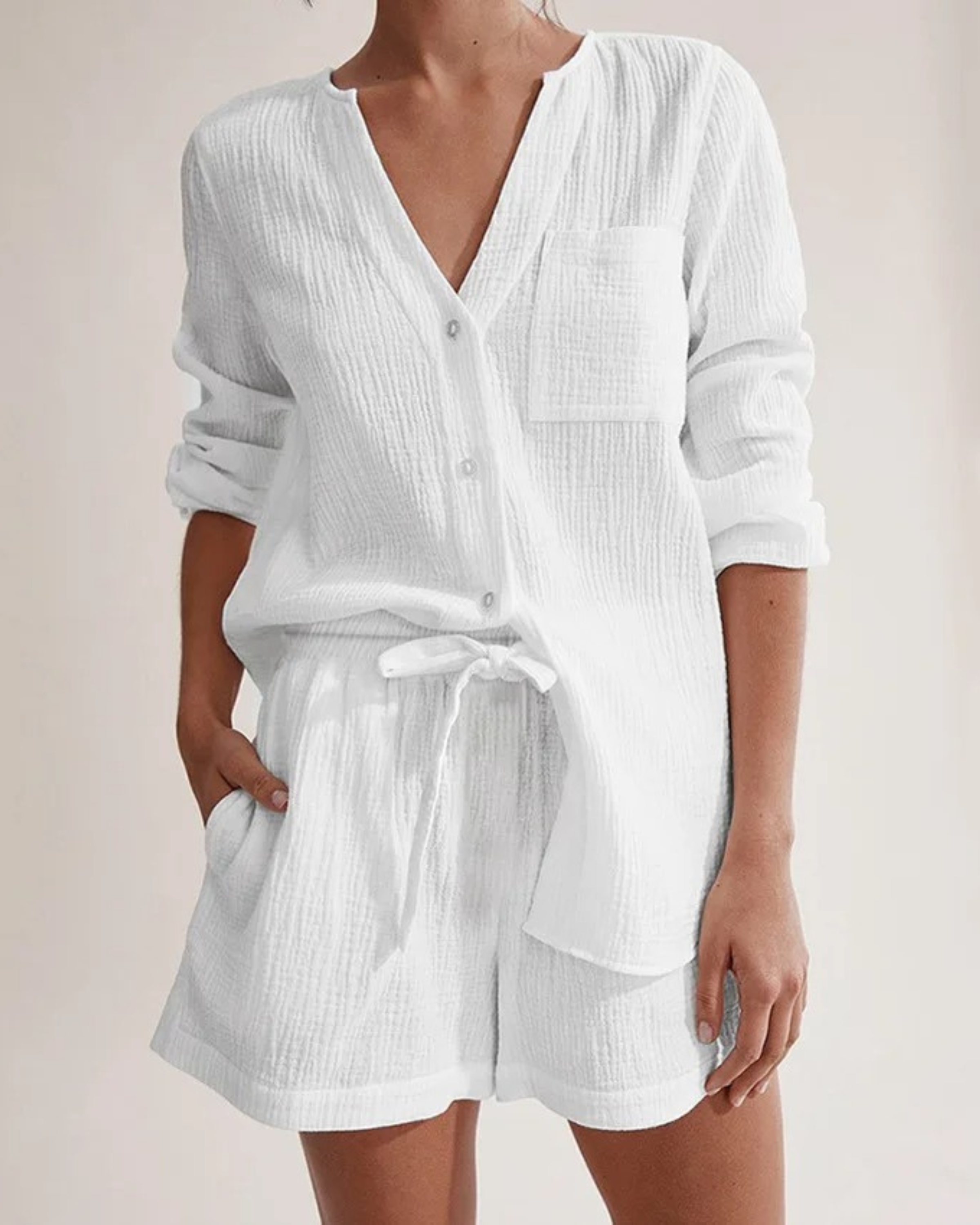 Stijlvolle tweedelige vrijetijdskleding voor dames - Nia