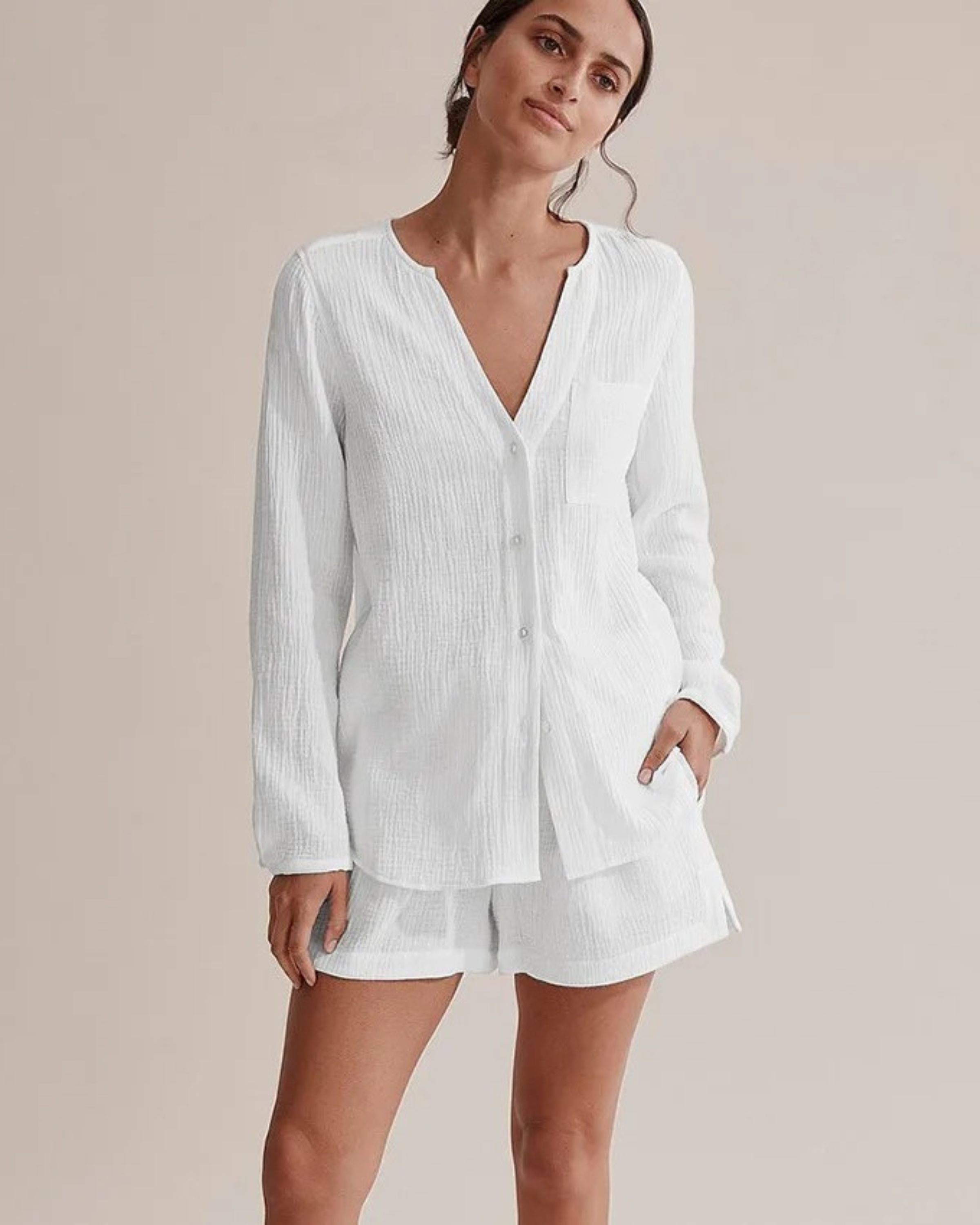 Stijlvolle tweedelige vrijetijdskleding voor dames - Nia