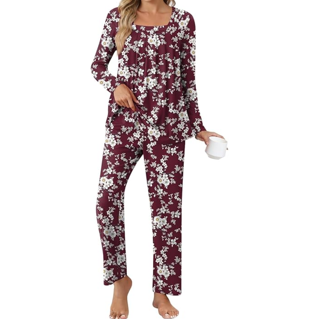 Comfy 2-Delige Lounge Pyjama met Zakken - Laetitia