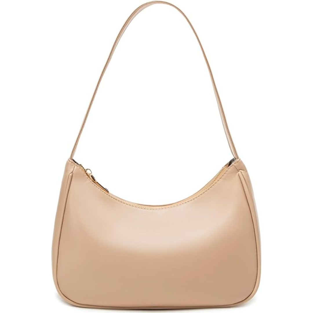 Mini Hobo Tas met Rits - Sabrina