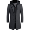 Heren Wolblend Trenchcoat - Pedro