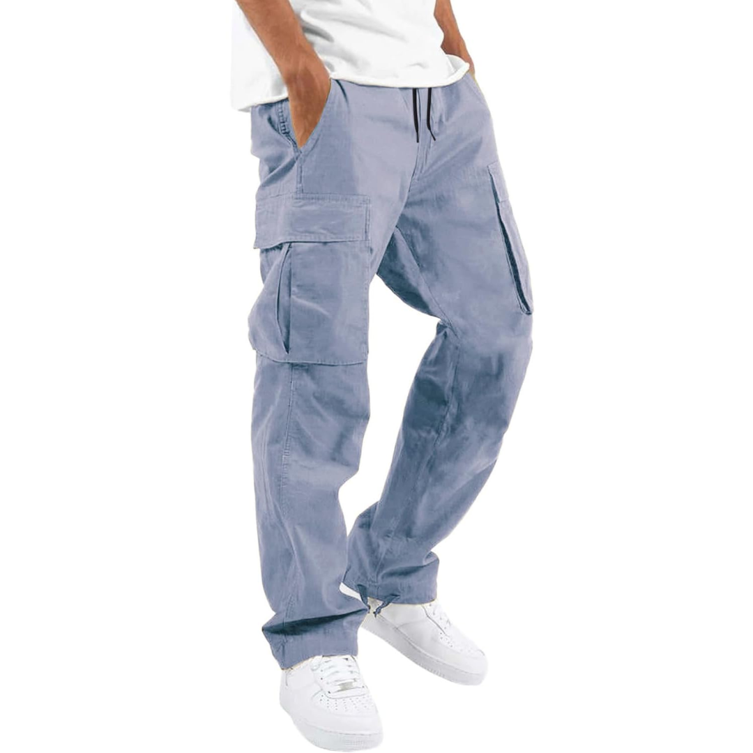 Heren Katoenen Cargo Joggers - Arno