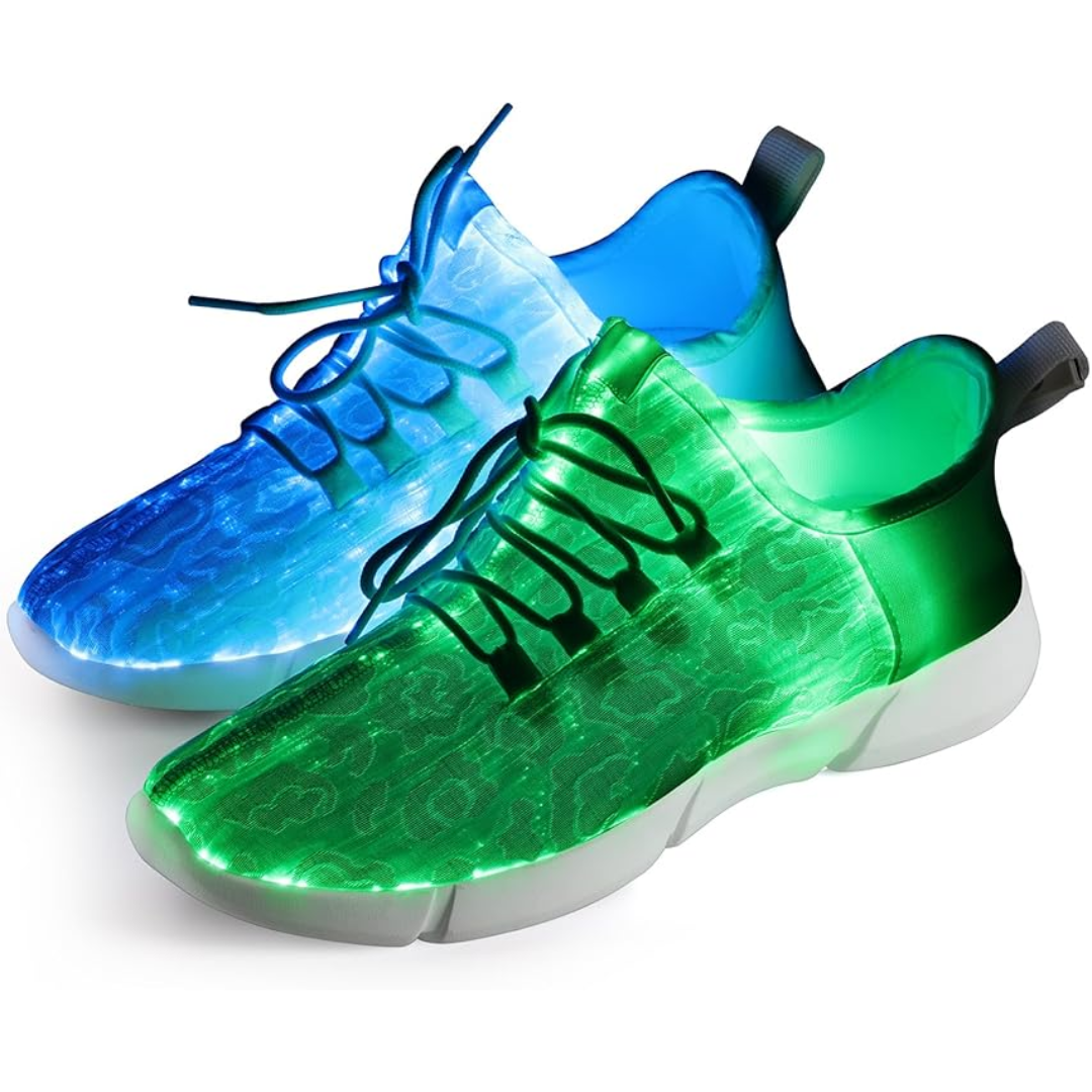 Flitsende LED Fiber Optic Sneakers - Orion