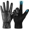 Winter Touchscreen Handschoenen van Suède Leer - Victor