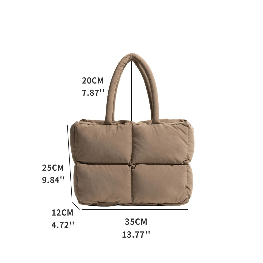 Stijlvolle Puffer Schoudertas - Aurora