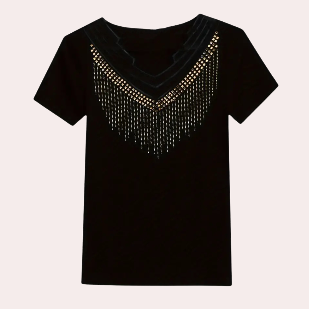 Trendy Paillettenblouse voor Dames - Lena