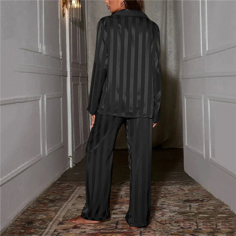 Zijdezachte Dames Pyjamaset - Emilia