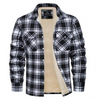 Fleece Gevoerde Geruite Herenjas – Arvid