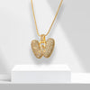 Bubble Letters Ketting met Hanger - LuxeLette