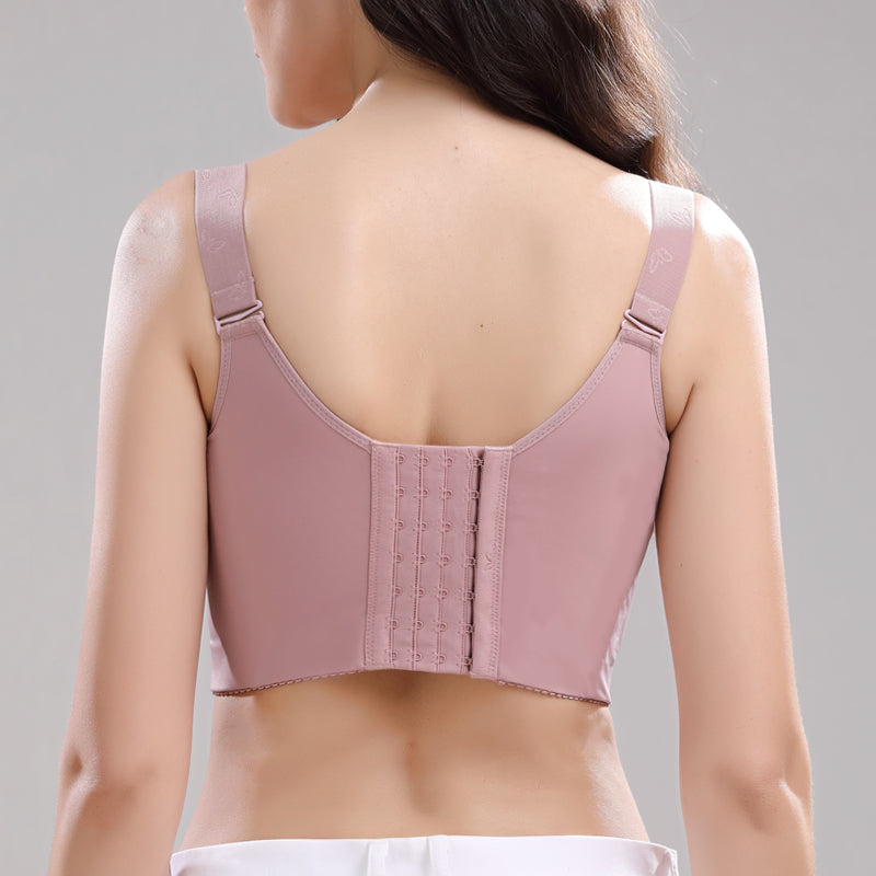 Frontsluiting BH met Bloemenkant – Emilia