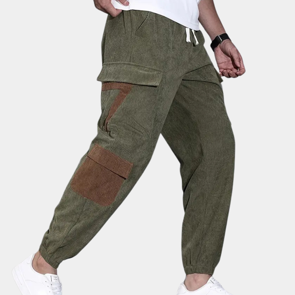 Casual Baggy Cargo Broek voor Heren - Zane