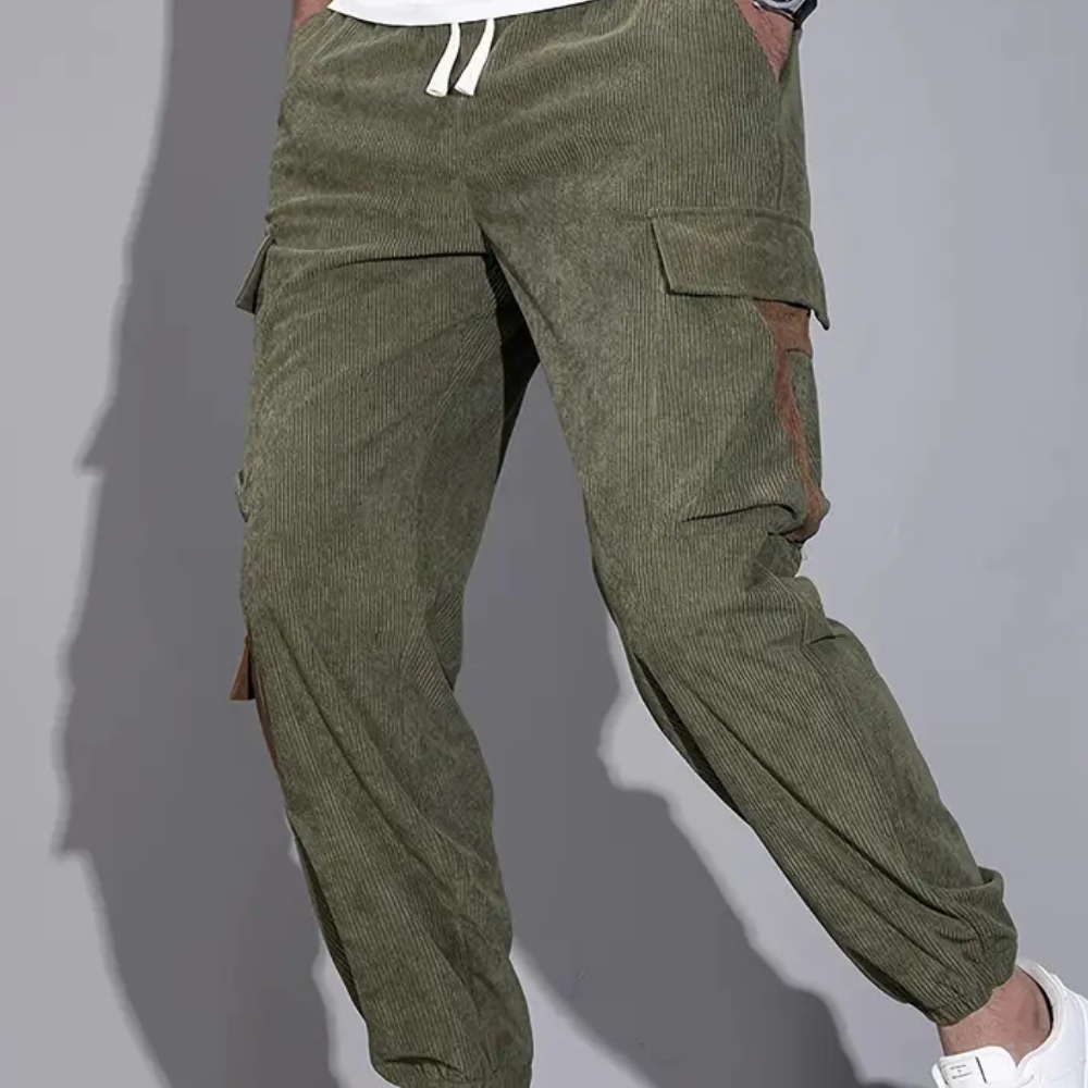 Casual Baggy Cargo Broek voor Heren - Zane