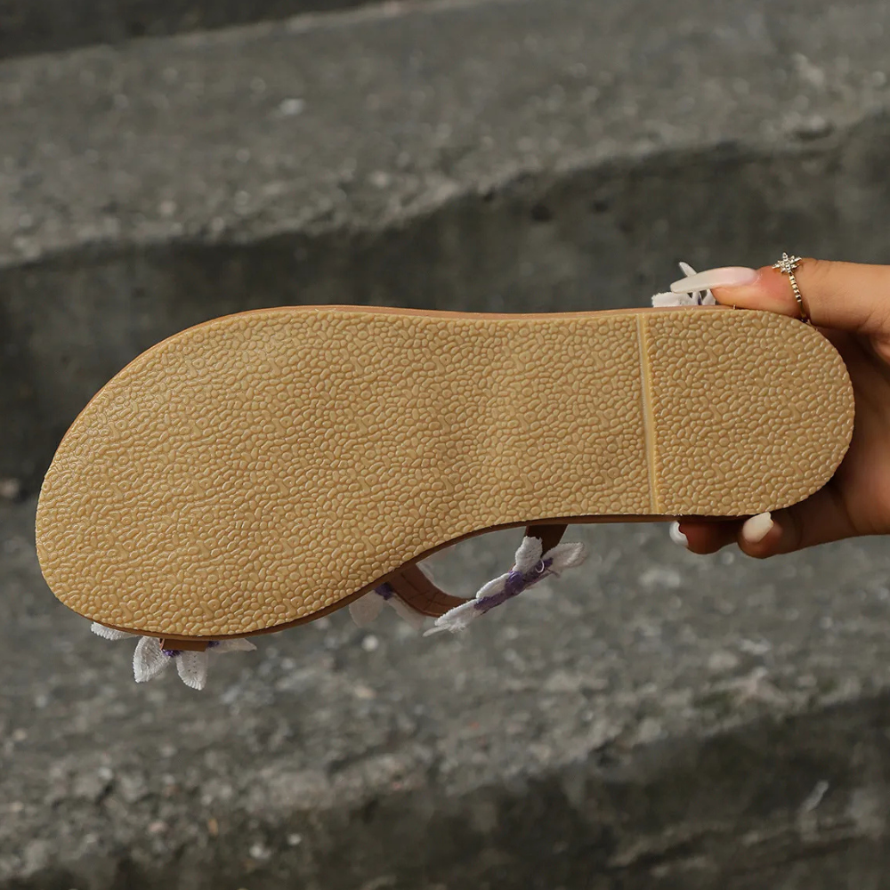 Bloemrijke Sandalen voor Dames - Lina