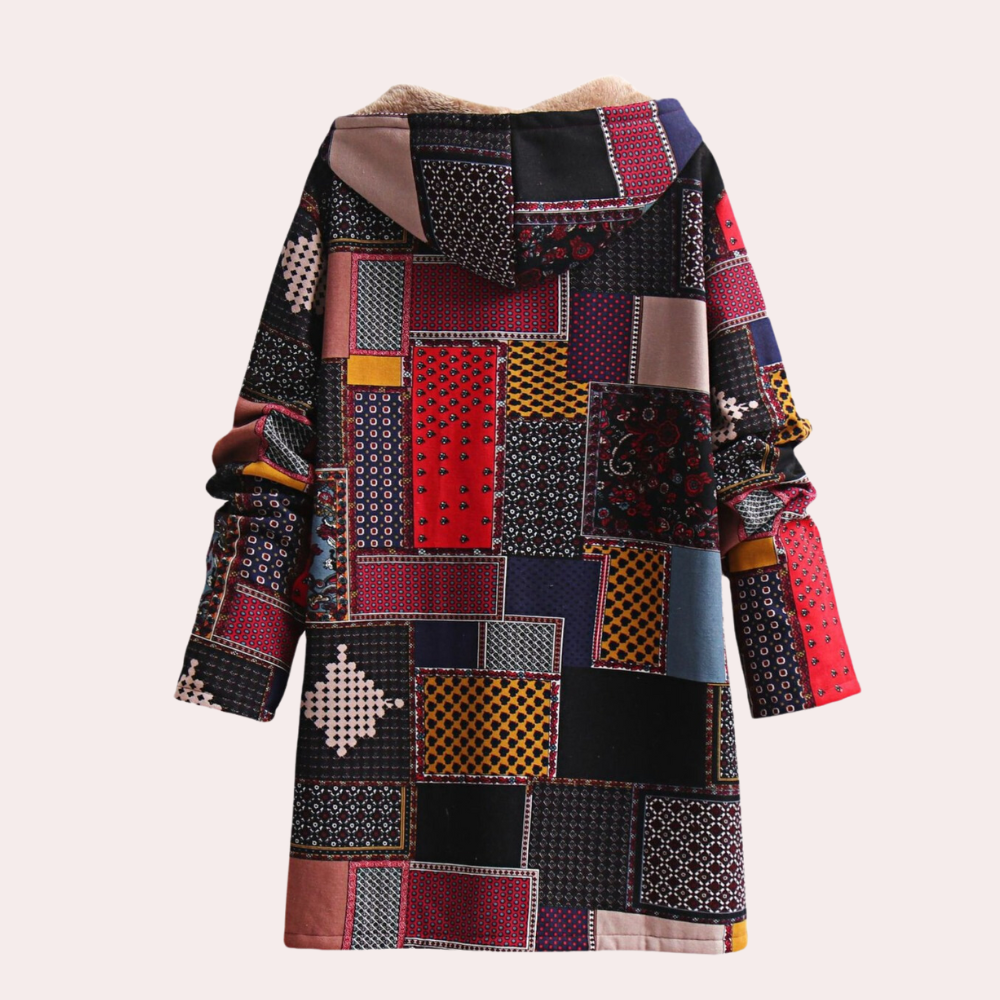 Warme Damesjas met Capuchon - Amara