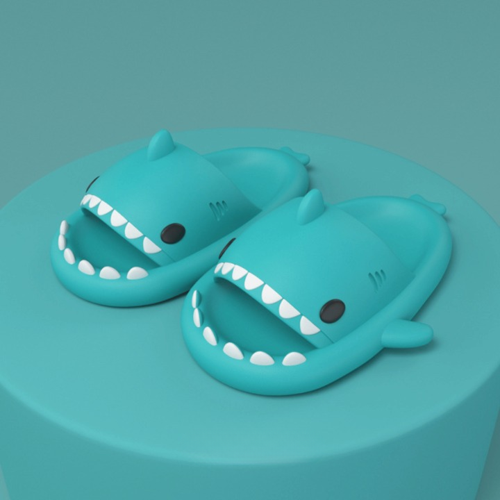 Trendy SoftSteps Sharkies Slipper – Zacht, Dempend