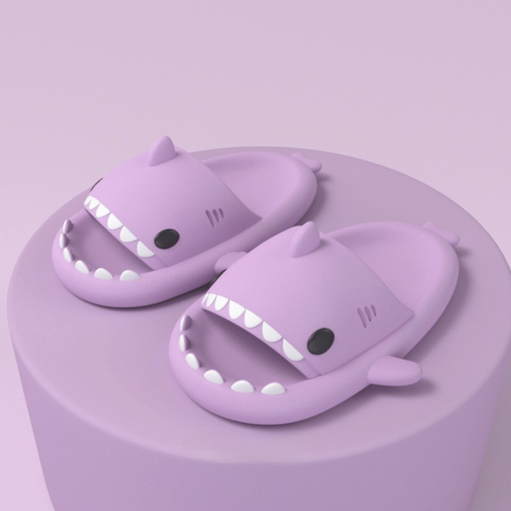 Trendy SoftSteps Sharkies Slipper – Zacht, Dempend