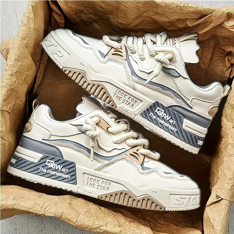 Chunky heren streetwear sneaker met profielzool & comfortpadding – Kairo