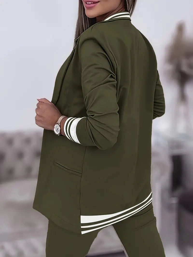 Casual Streetwear Gestreepte Set - Sophie