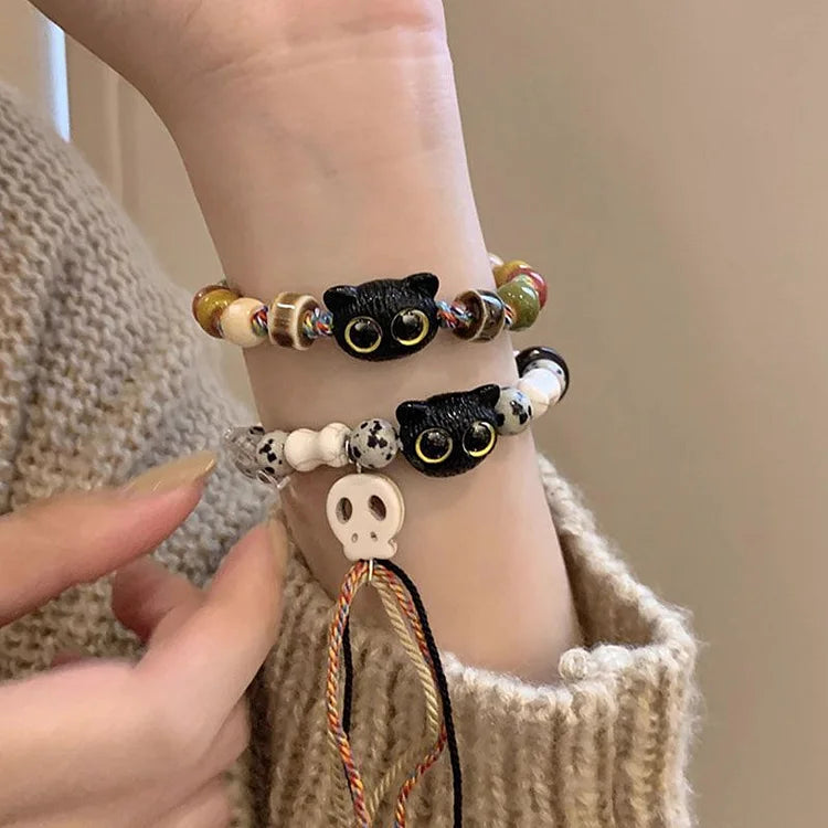 Katjes en Doodskop Armband - Selina