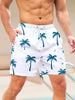Stijlvolle heren zwemshorts met palmprint - PalmRush