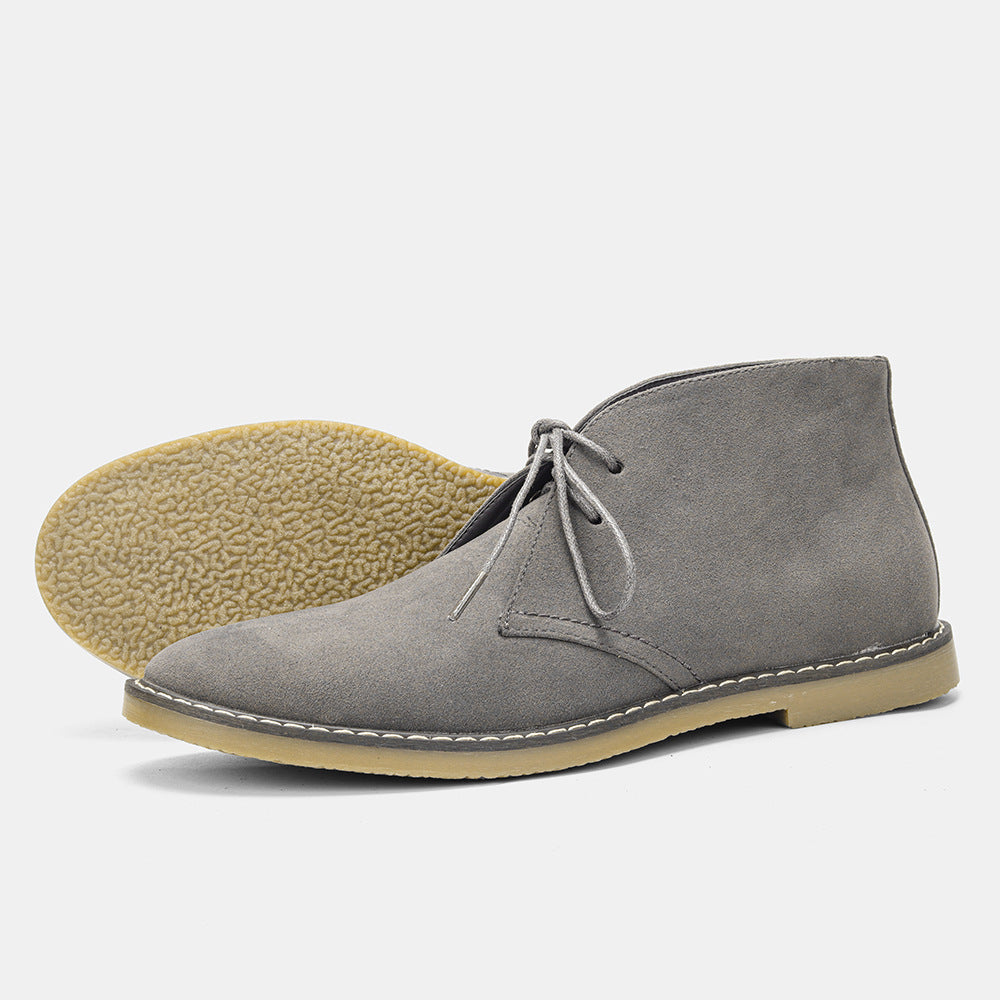 Tijdloze Desert Boots in Vintage Stijl voor Heren - Hugo