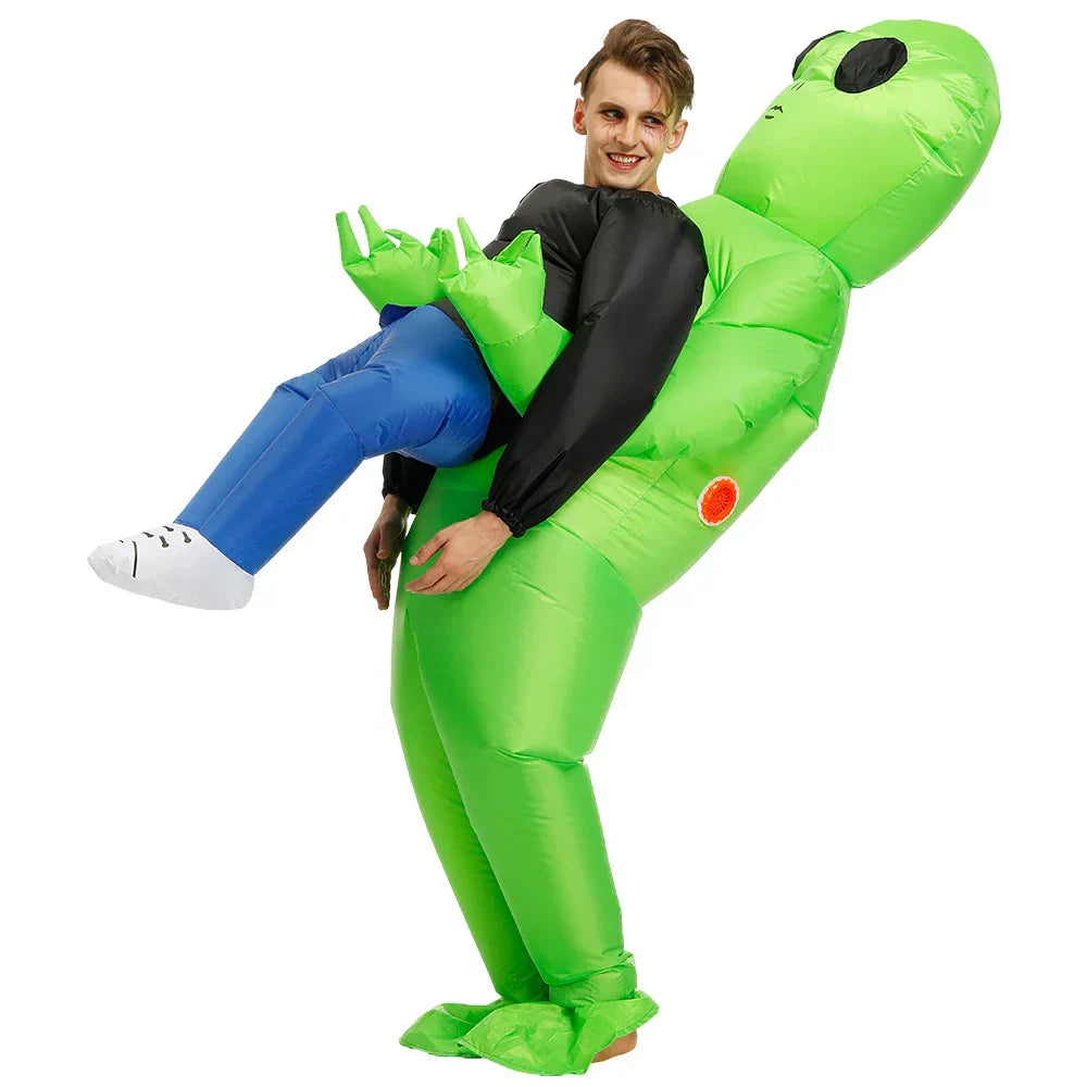 Alien Kostuum Voor Kids en Volwassenen - Cosmo