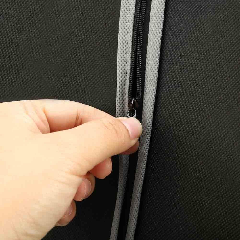 Ademende kledinghoes set – 5-pack kledingopslaghoezen met venster (1+1 GRATIS)