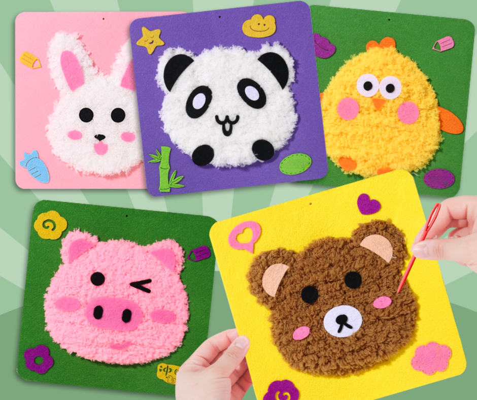 Creatieve Borduurset voor Kids - StitchMates