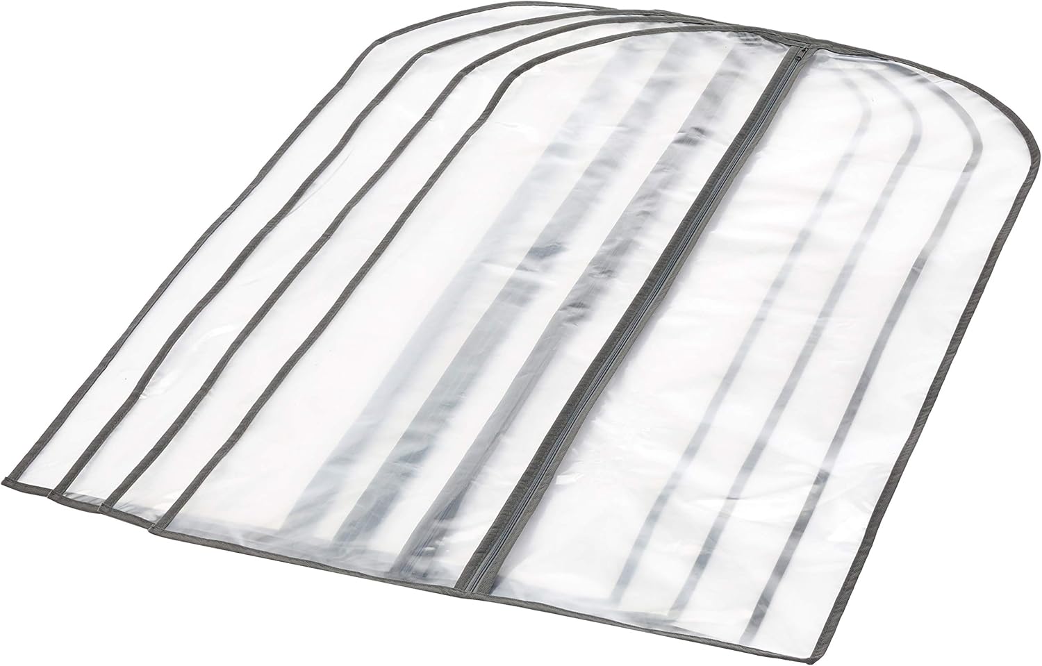 PEVA Kledingopberghoes Set – 5-Pack Stofhoezen met Rits (1 Kopen, 1 GRATIS)