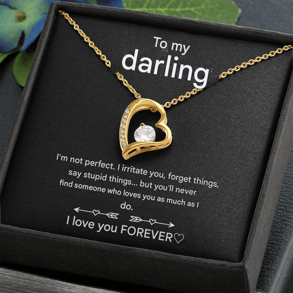 Stijlvolle Hart Ketting - Amara