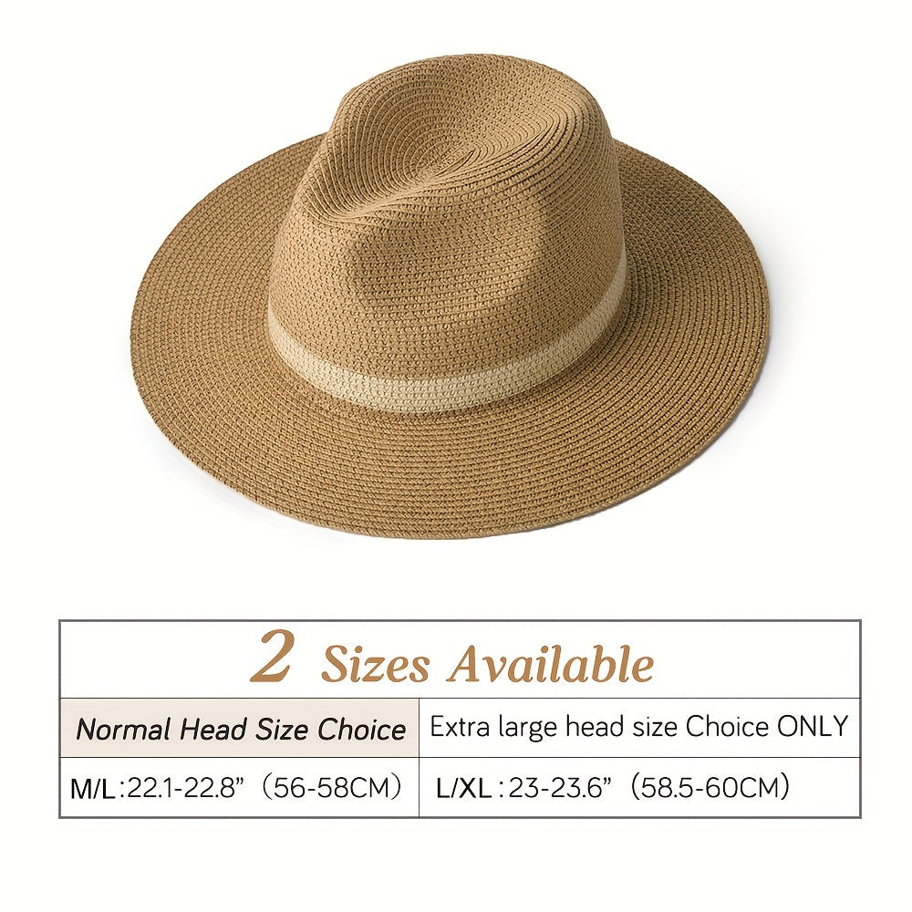 Trendy zonnehoed met brede rand voor dames en heren - SunShield Panama