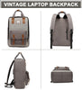 15.6” Waterdichte Vintage Laptop Rugzak met Opbergvakken – UrbanEase