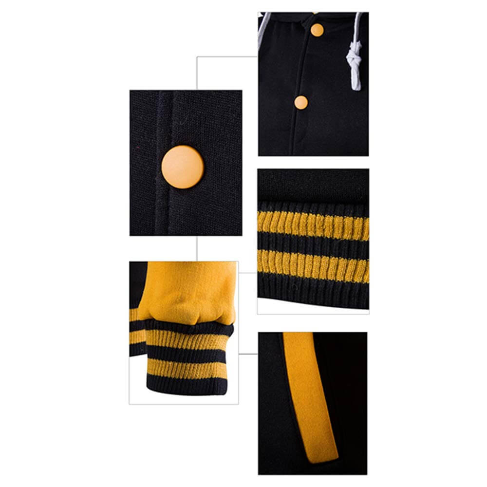 Heren Baseball Hoodie in Varsity Stijl – Herfsteditie Kevin