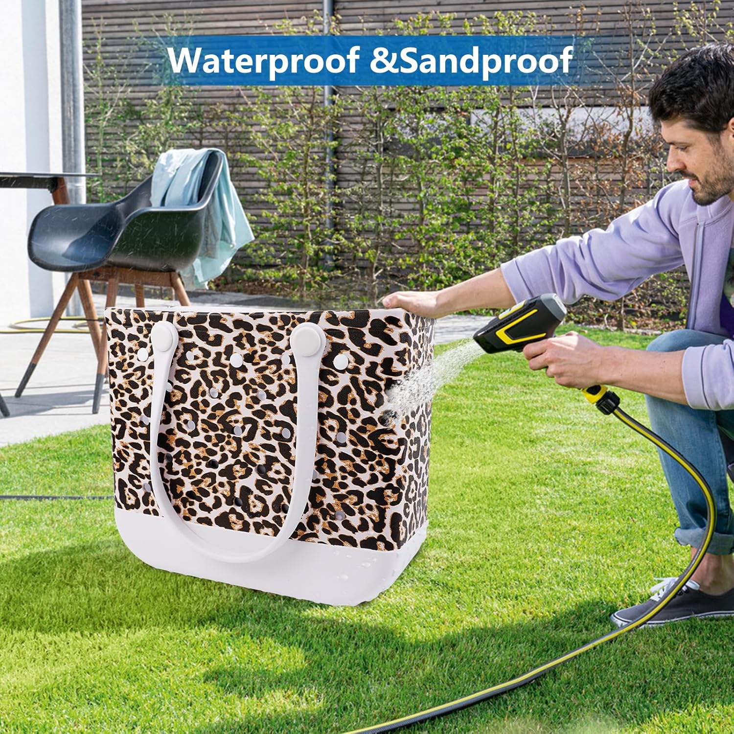 Waterdichte EVA Strandtas – Grote & Wasbare Draagtas voor Buiten
