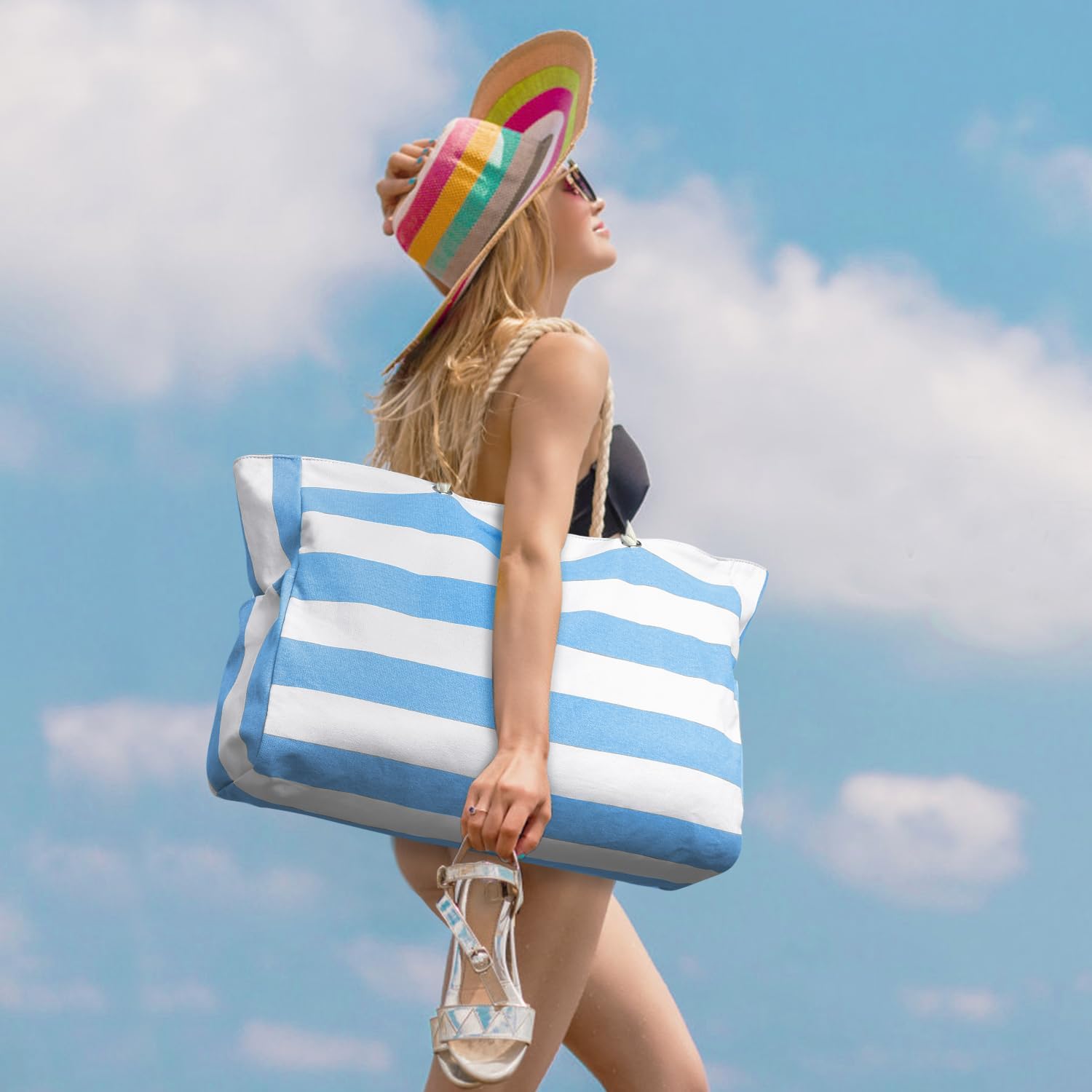 Waterdichte Grote Tas met Ritssluiting voor Werk & Spel