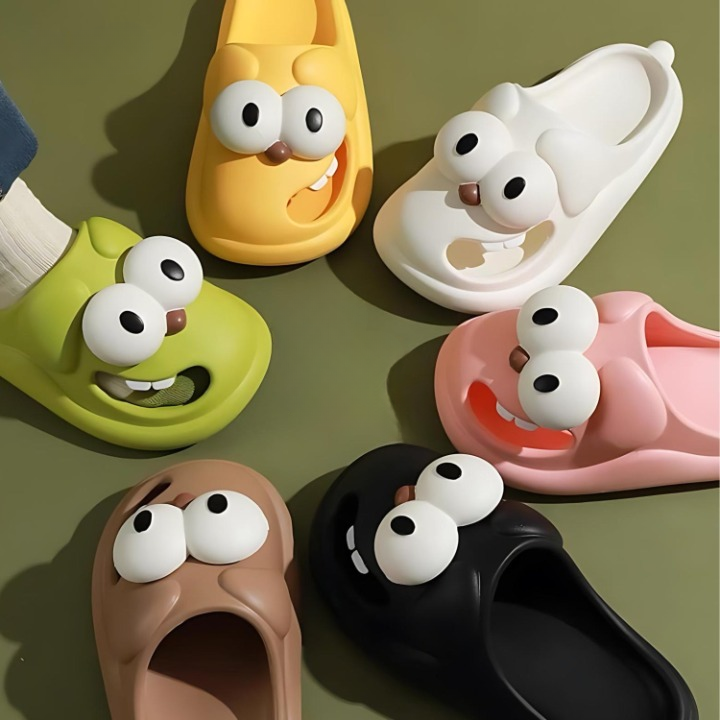 Cartoon-slippers met comfort en karakter - PawJoy Cozy Pup Slippers