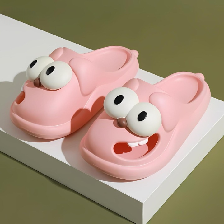 Cartoon-slippers met comfort en karakter - PawJoy Cozy Pup Slippers