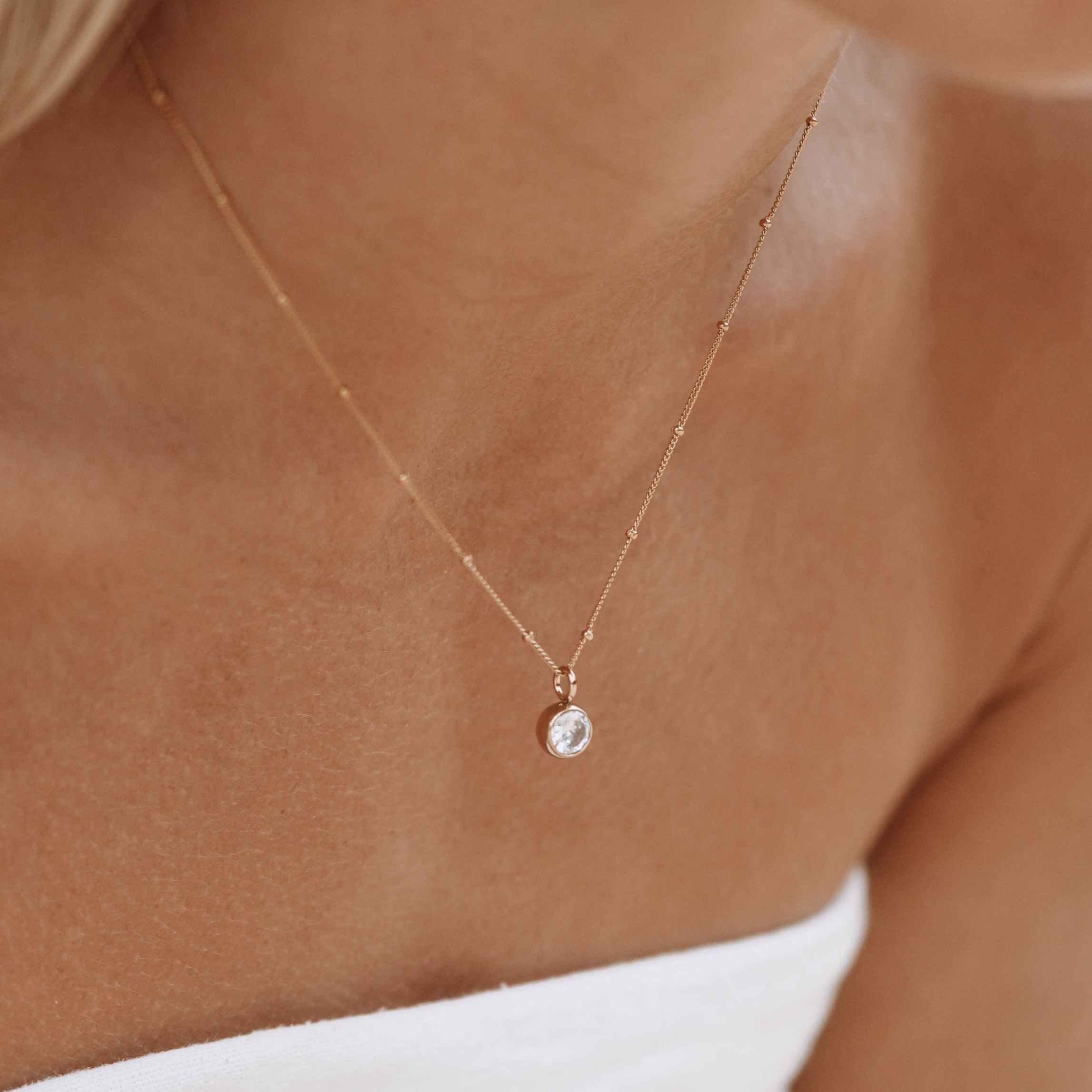 Geboortesteen Ketting - Aurora