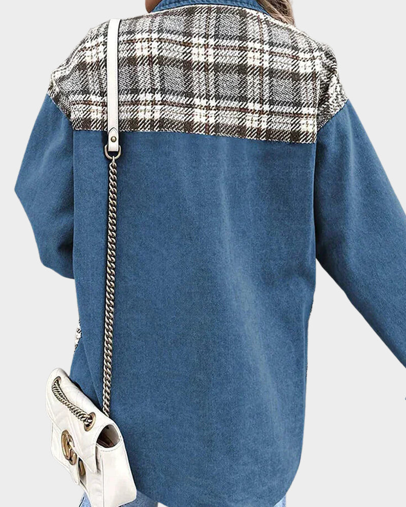 Dames Denimjacket met Moderne Stijl – Amélie