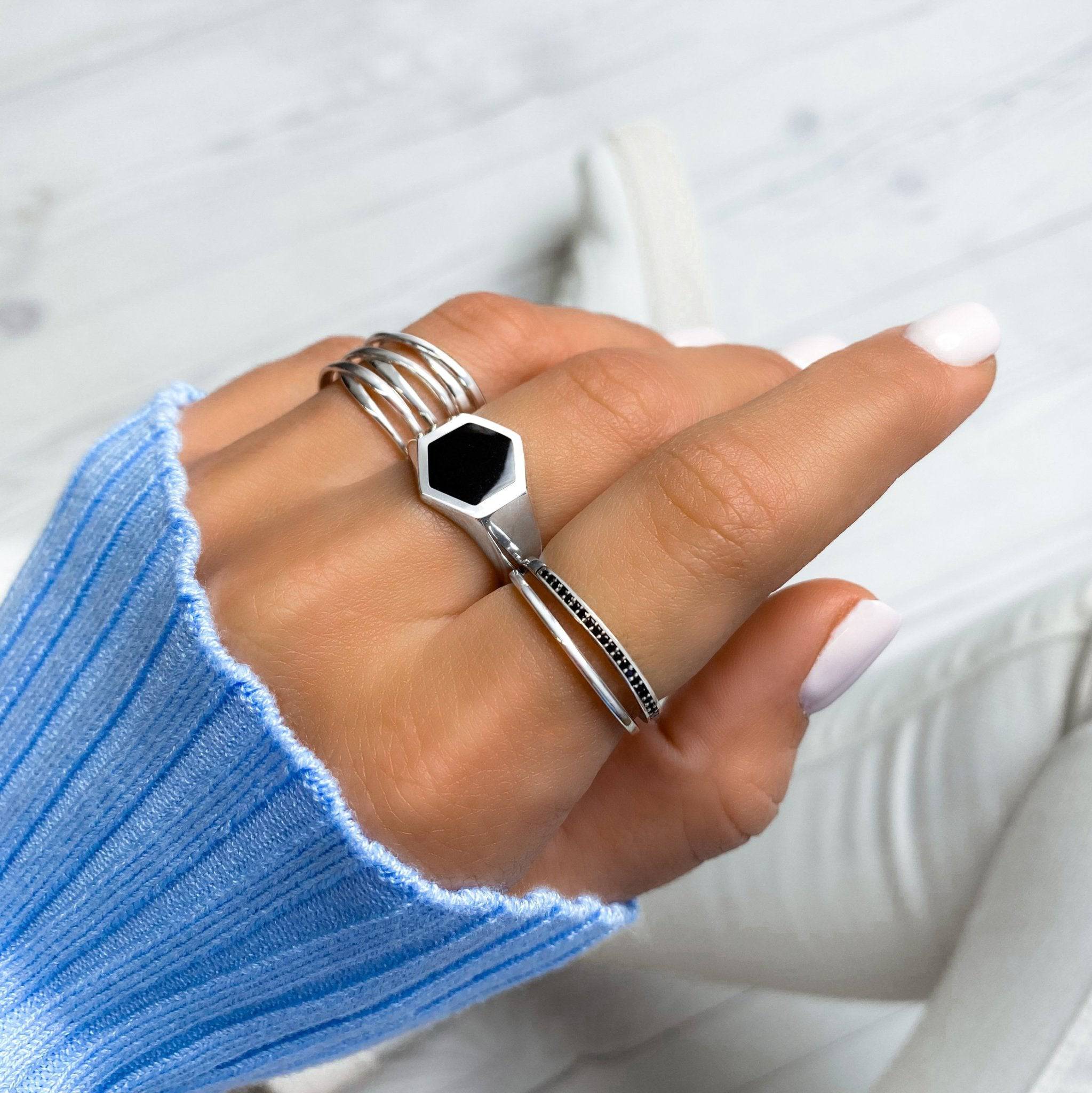 Stijlvolle Vertakte Ring - Nora