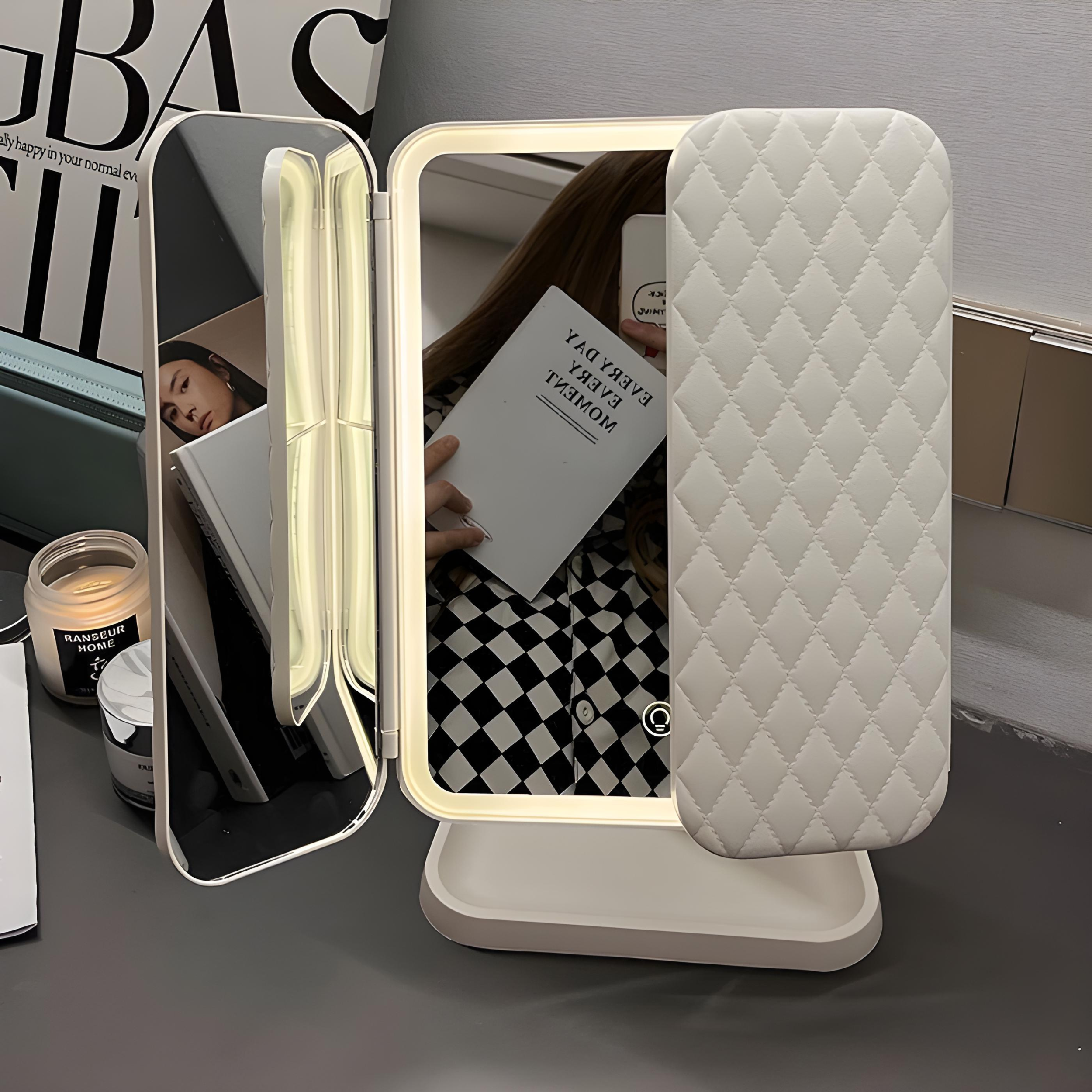 LED Make-up Spiegel met Driedubbele Verlichting - Clara