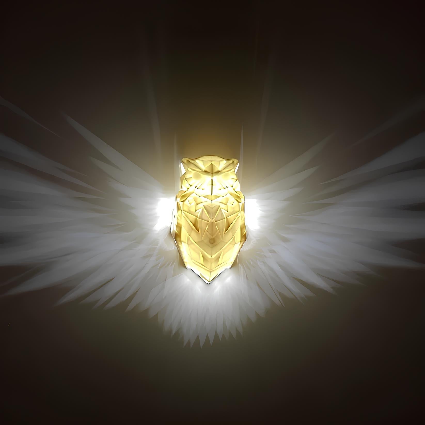 Verlichte Vleugels Wandlamp - LumaWings