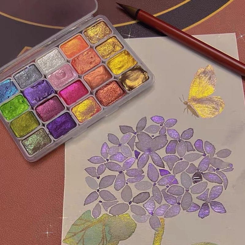 Meerkleurige Aquarelverf Set - ColorCrafter