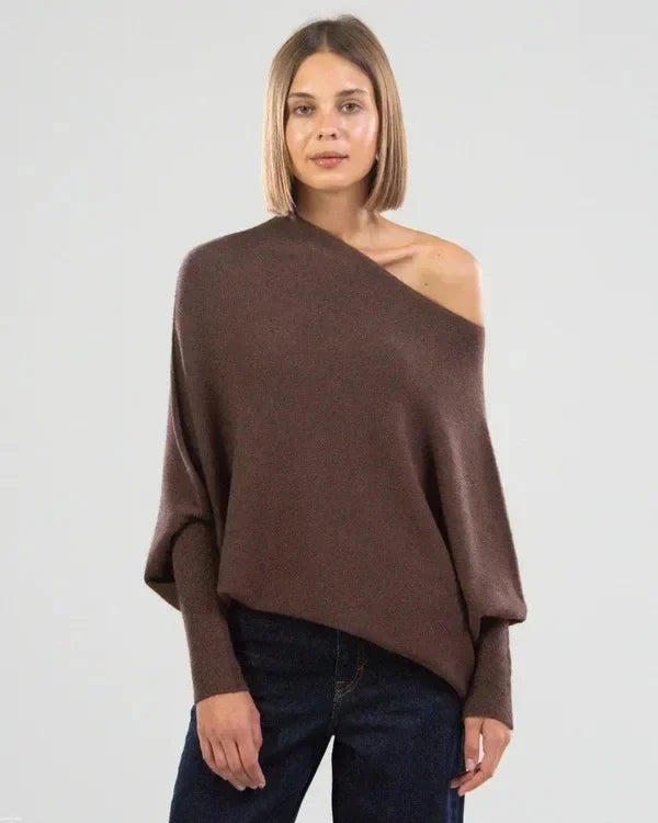 Asymmetrische Oversized Dames Sweater - Sophia
