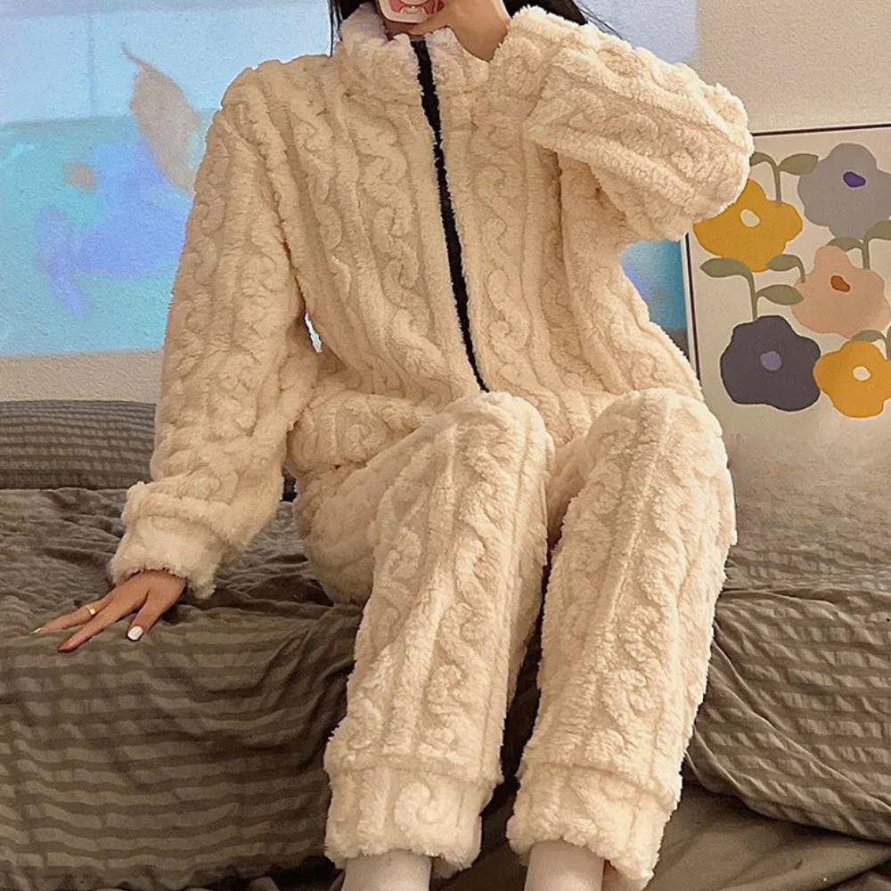 Zachte en Warme Onesie voor Dames - Liora