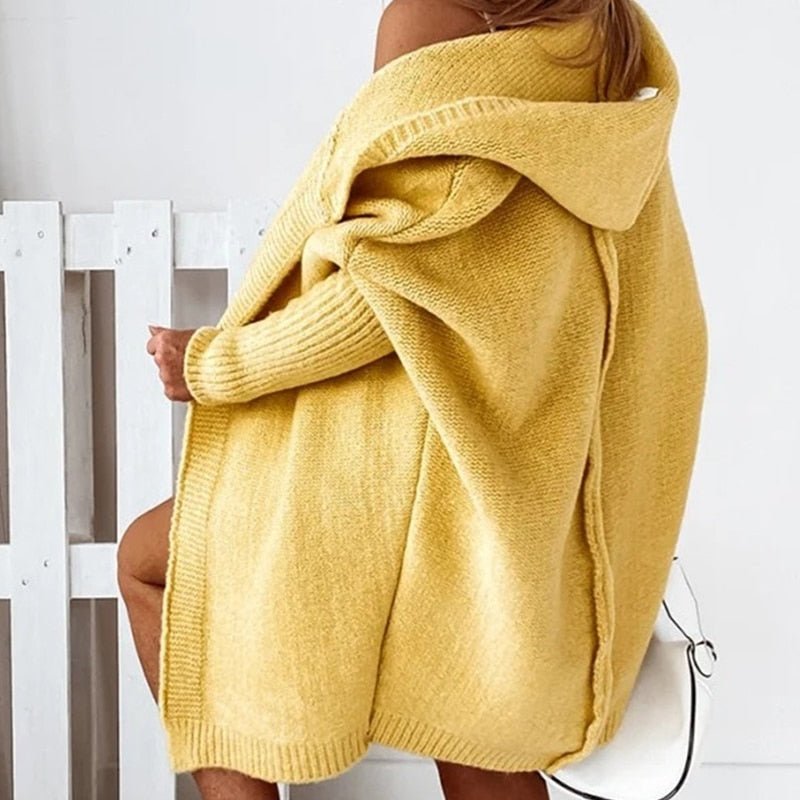 Gebreide Herfst Cardigan - CuddleWrap