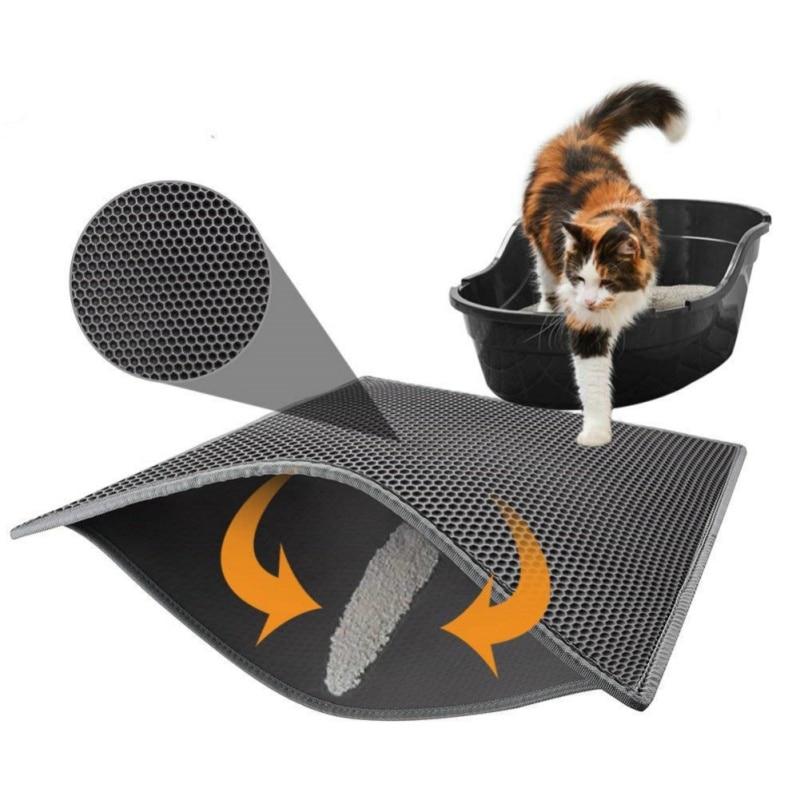 Opvangmat voor kattengrind | Nooit meer kattengrind door je huis